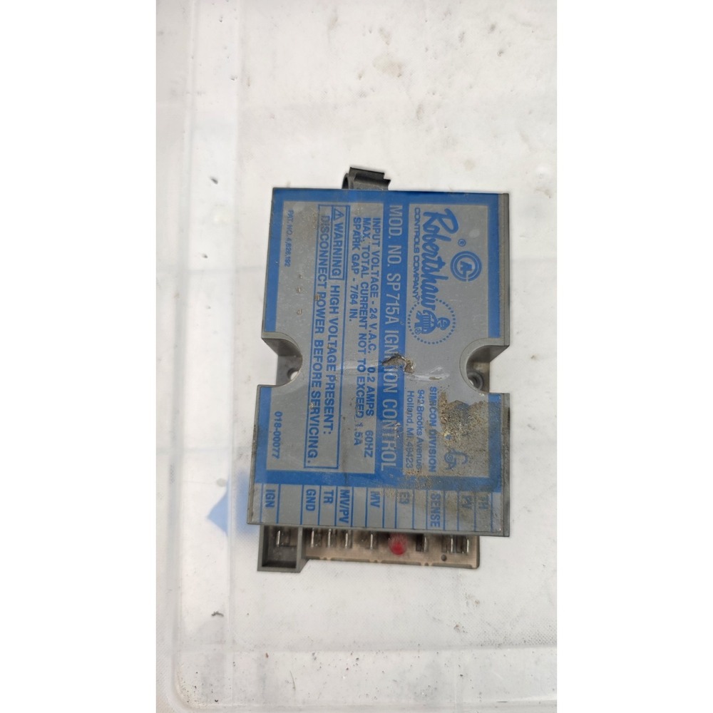 Robertshaw SP715A Ignition Control Module 018-00077 used